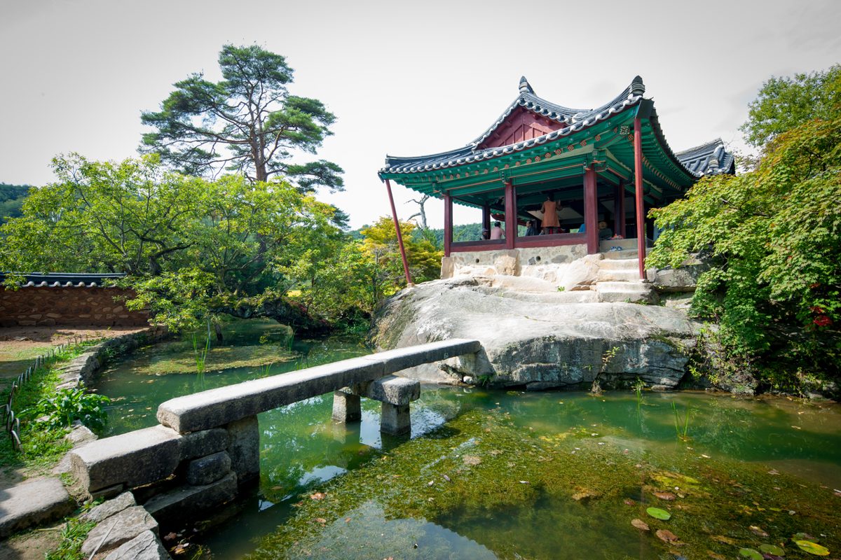 닭실마을 청암정